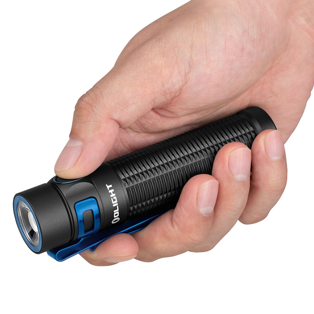 Olight - Baton 3 Pro Max Cool White Black - Wiederaufladbare Taschenlampe - 2500 Lumen