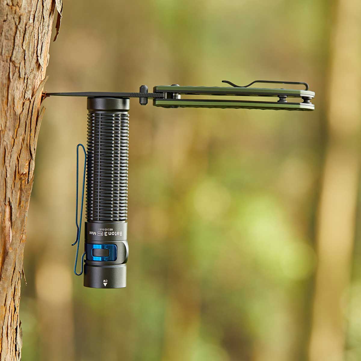 Olight - Baton 3 Pro Max Cool White Black Akku-Taschenlampe - 2500 Lumen