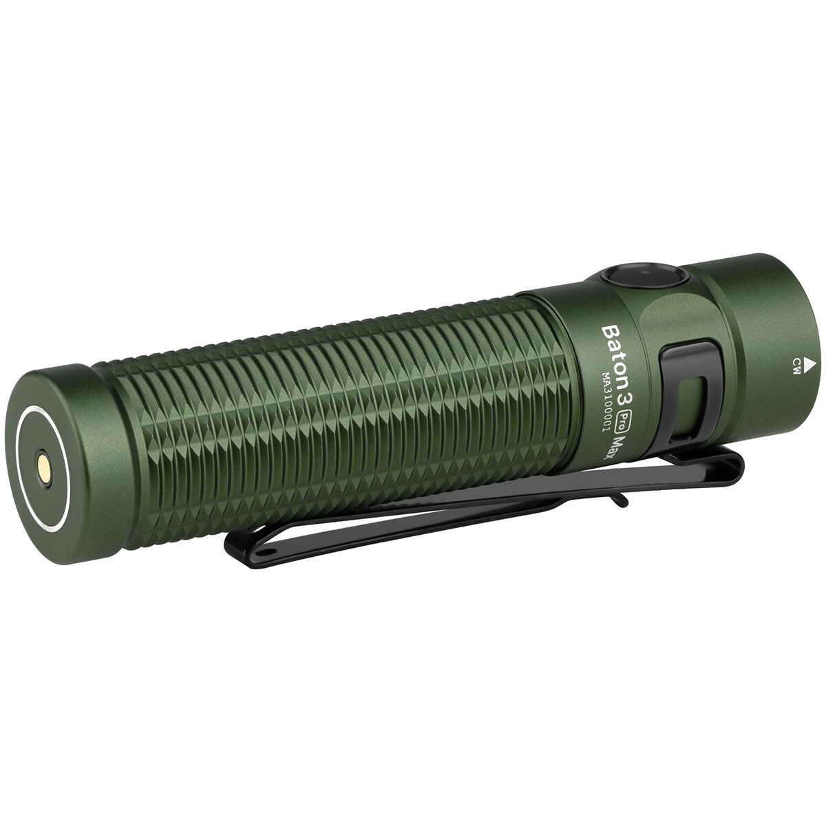 Olight - Baton 3 Pro Max Cool White OD Green - Wiederaufladbare Taschenlampe - 2500 Lumen