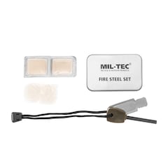 Mil-Tec - Fire Steel Set - Feuerstarter Set für Survival