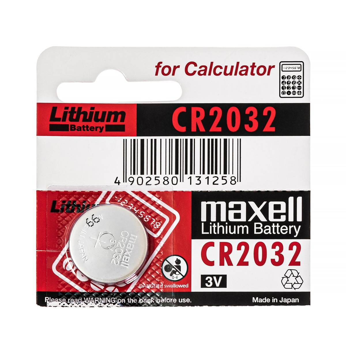 Maxell - Batterie CR2032