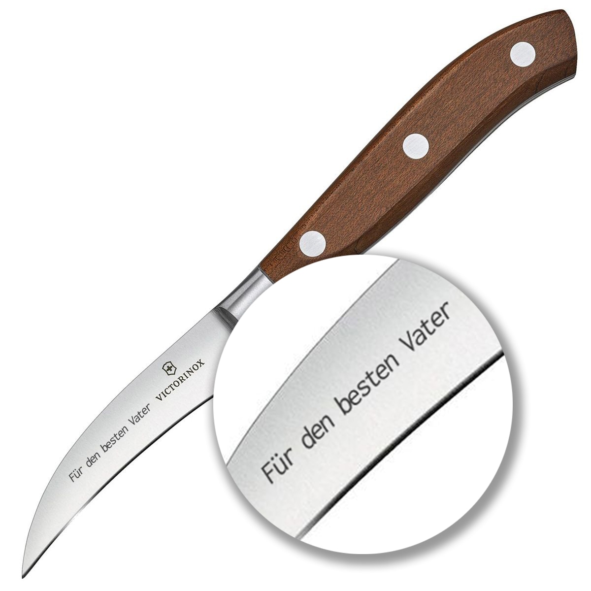 Victorinox - Grand Maitre Wood - Tourniermesser 8 cm