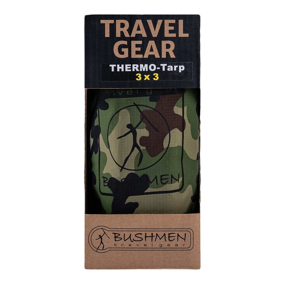 Bushmen - Thermo Tarp - Zeltplane 3x3 Camo