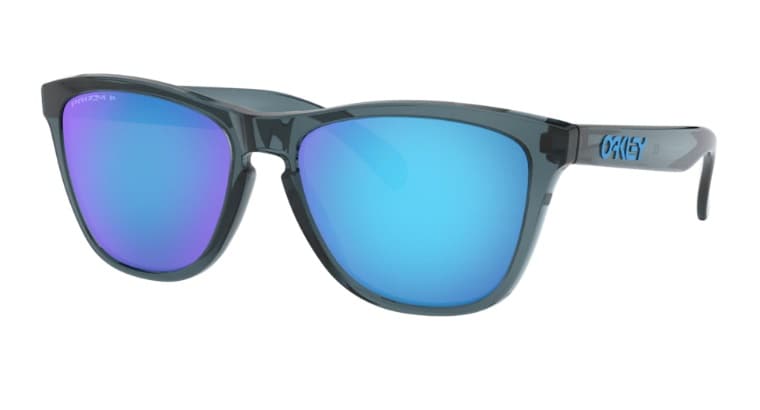 Oakley - Frogskins - taktische Brille - Crystal Black Prizm Sapphire Polarized