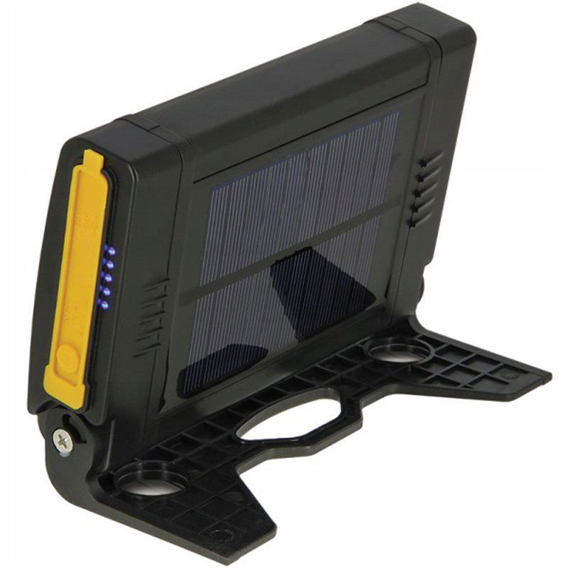 NGT - Solar-Powerbank 8000 mAh mit LED-Leuchte - 200 Lumen