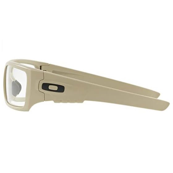 Oakley - Det Cord Matte - Taktische Brille - Desert Tan Clear