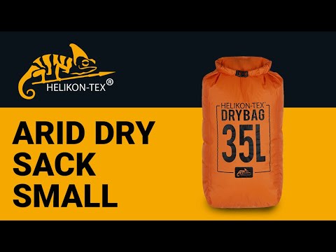 Helikon - Arid Dry Sack - Wasserdichter Beutel 35 l - Orange/Schwarz