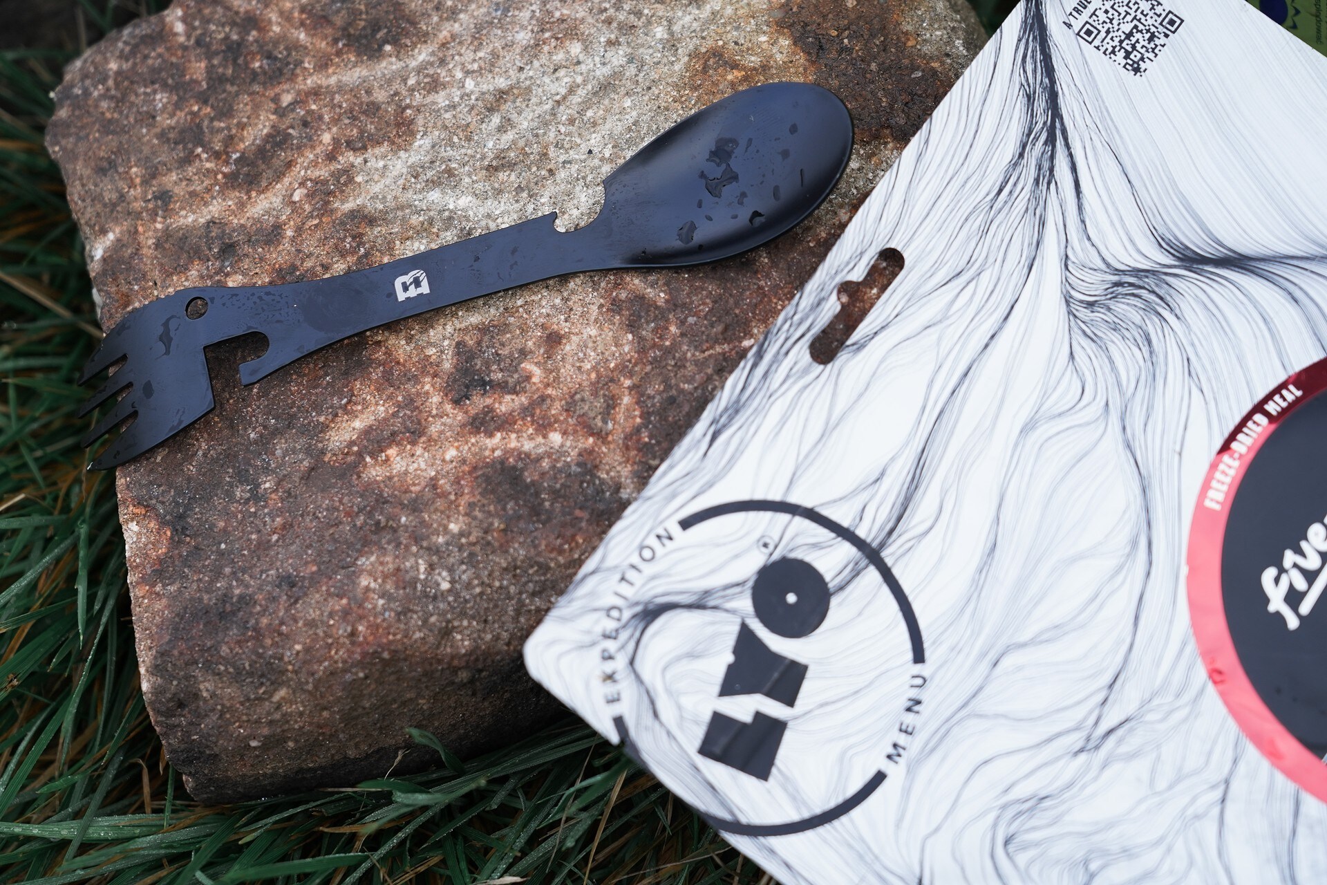 Badger - Outdoor 5in1 Camper - Spork - Black