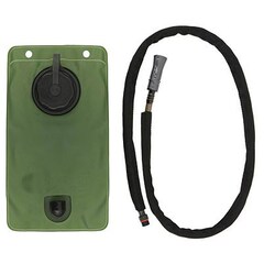 8Fields - Trinkbeutel -  1 l - Olive/Black