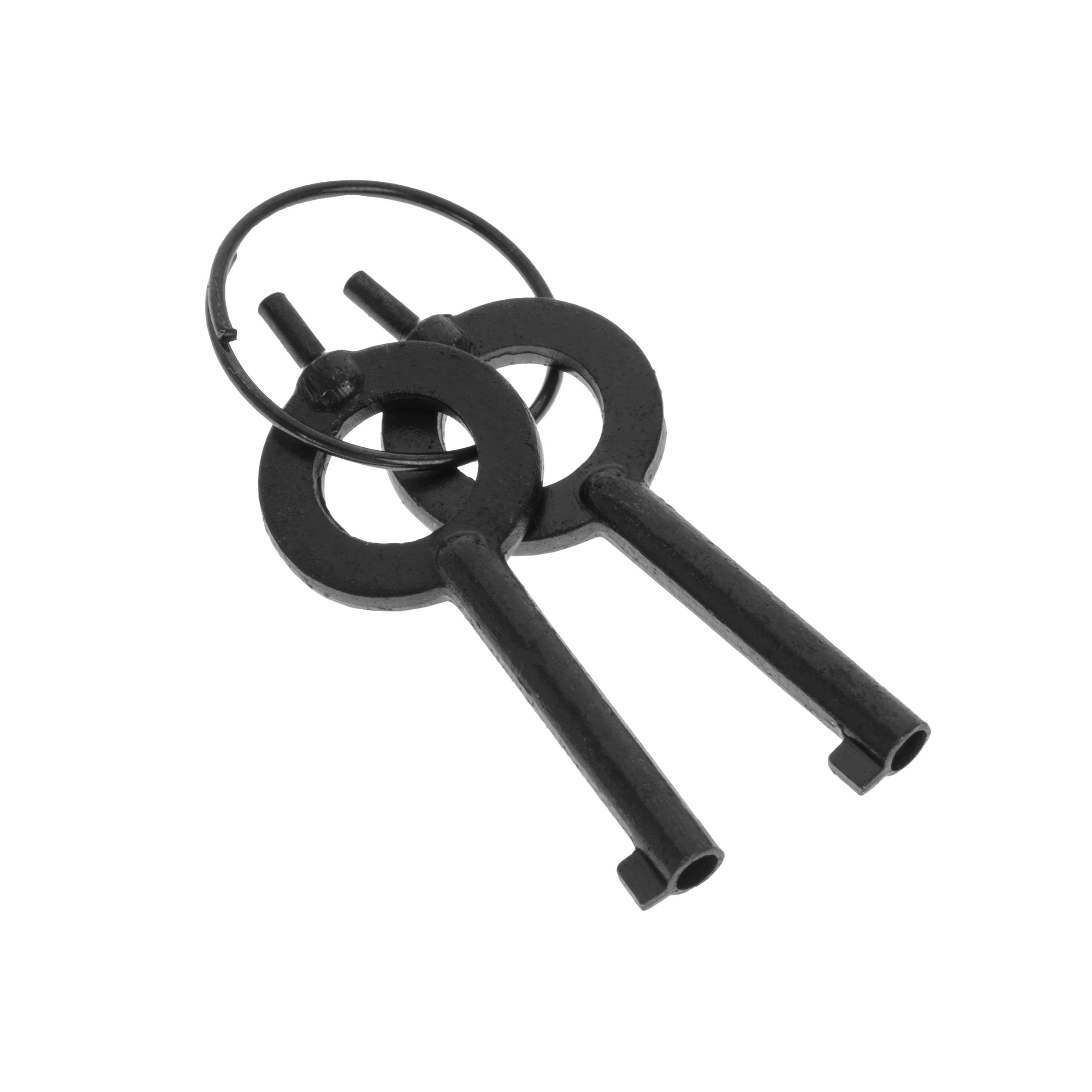 GS Double Lock - Handschellen mit Kette - Black