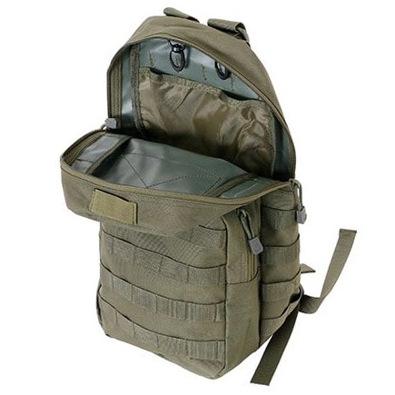 8Fields - MOLLE - Trinkblasen-Rucksäck - Olive