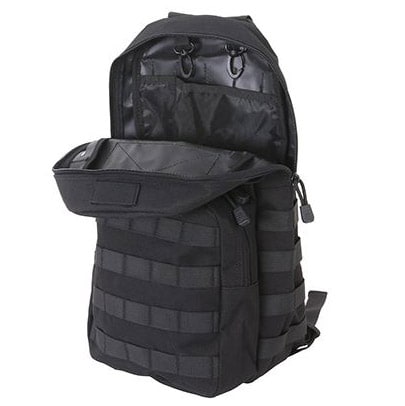 8Fields - MOLLE - Trinkblasen-Rucksäck - Black