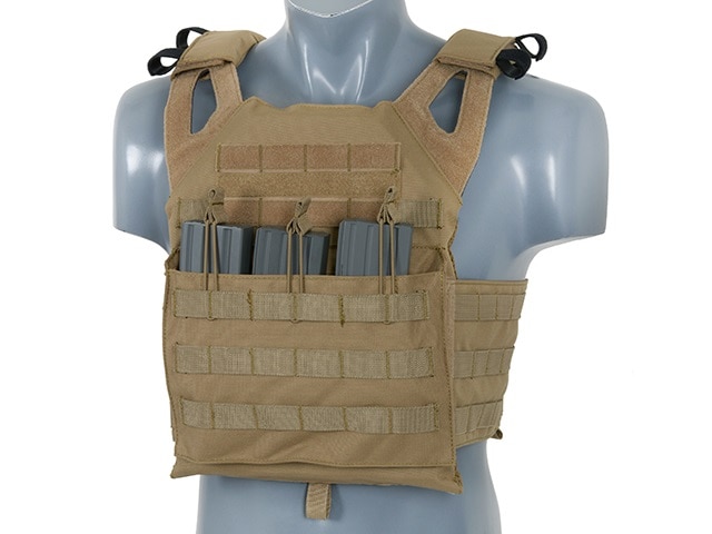 8Fields - Jump Plate Carrier Cummerbund - Taktische Weste - Coyote