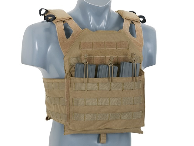 8Fields - Jump Plate Carrier Cummerbund - Taktische Weste - Coyote