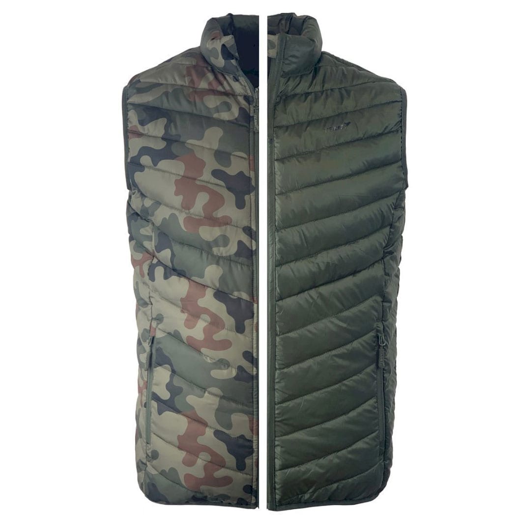 Texar - Reverse Ärmellose Jacke - Olive/wz.93 Pantera PL Woodland