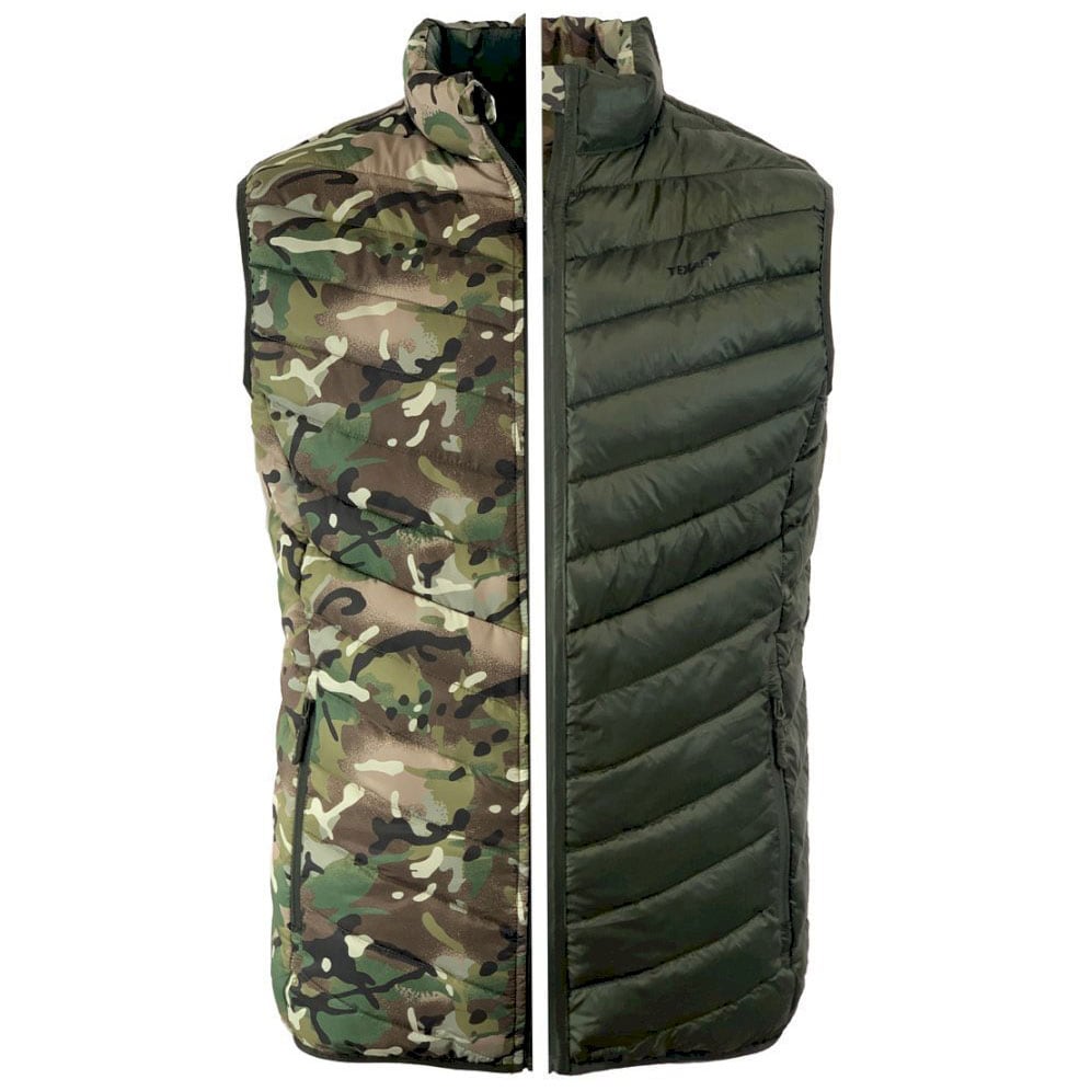 Texar - Reverse - Ärmellose Jacke - Olive/Arid MC Camo