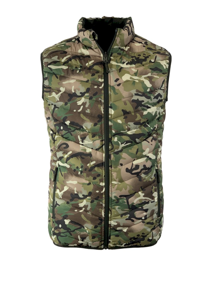 Texar - Reverse - Ärmellose Jacke - Olive/Arid MC Camo