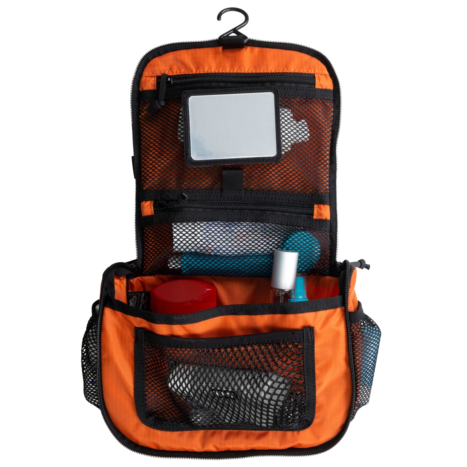 Helikon - Travel Toiletry Bag - Kulturtasche - Orange/Black