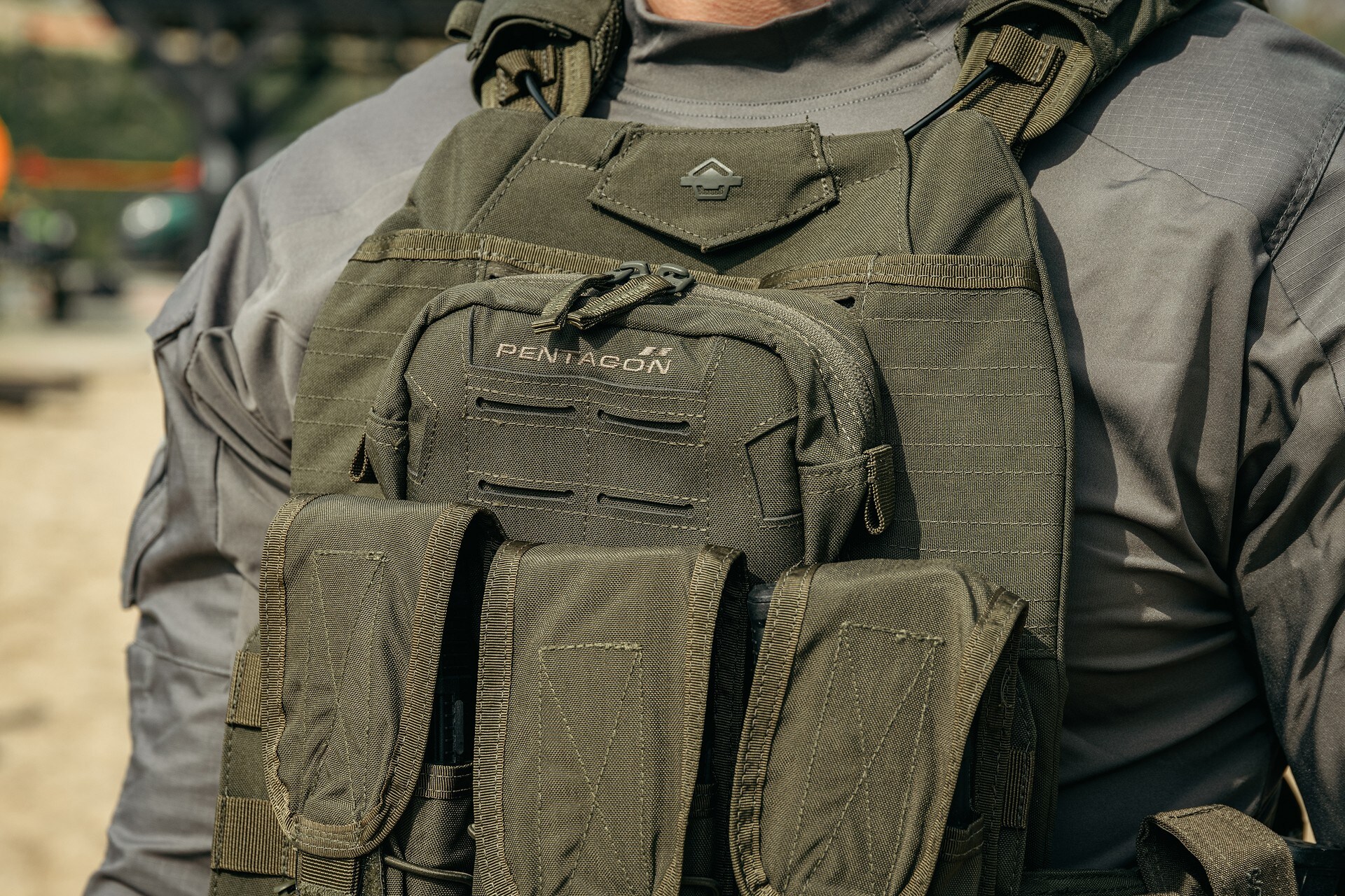 Pentagon - Elpis Pouch - Zusatztasche 15 x 10 cm - RAL7013