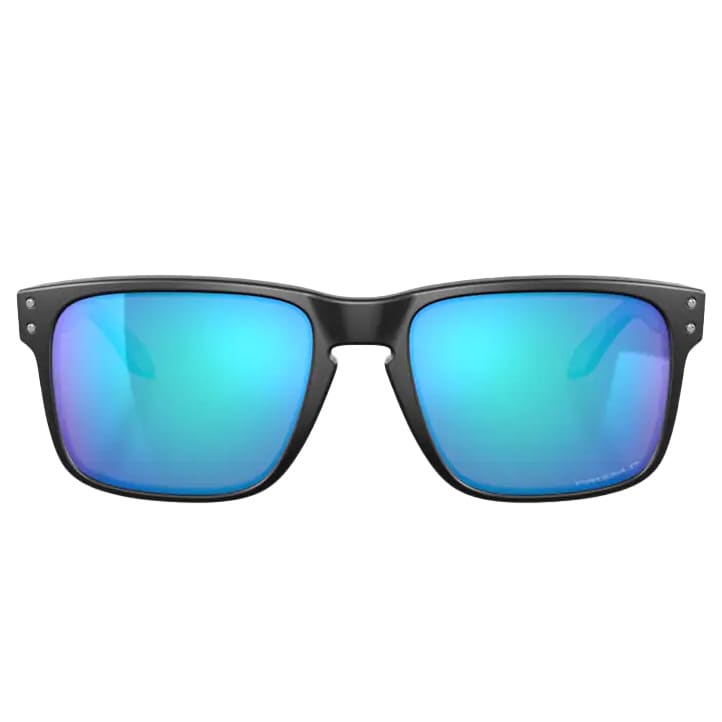 Oakley - Holbrook Sonnenbrille - Matte Black Frame/Prizm Sapphire Irid Polarized Lenses