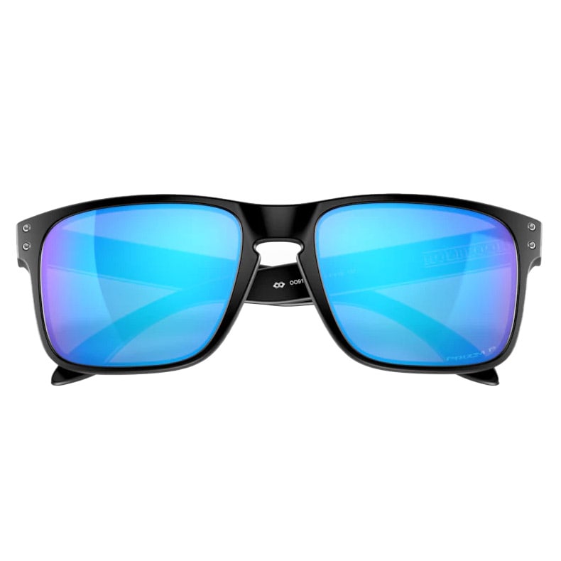 Oakley - Holbrook Sonnenbrille - Matte Black Frame/Prizm Sapphire Irid Polarized Lenses