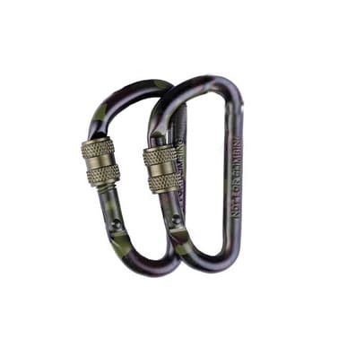 Mil-Tec - Lock - Aluminium Karabinerhaken - 80 mm - 2 Stk