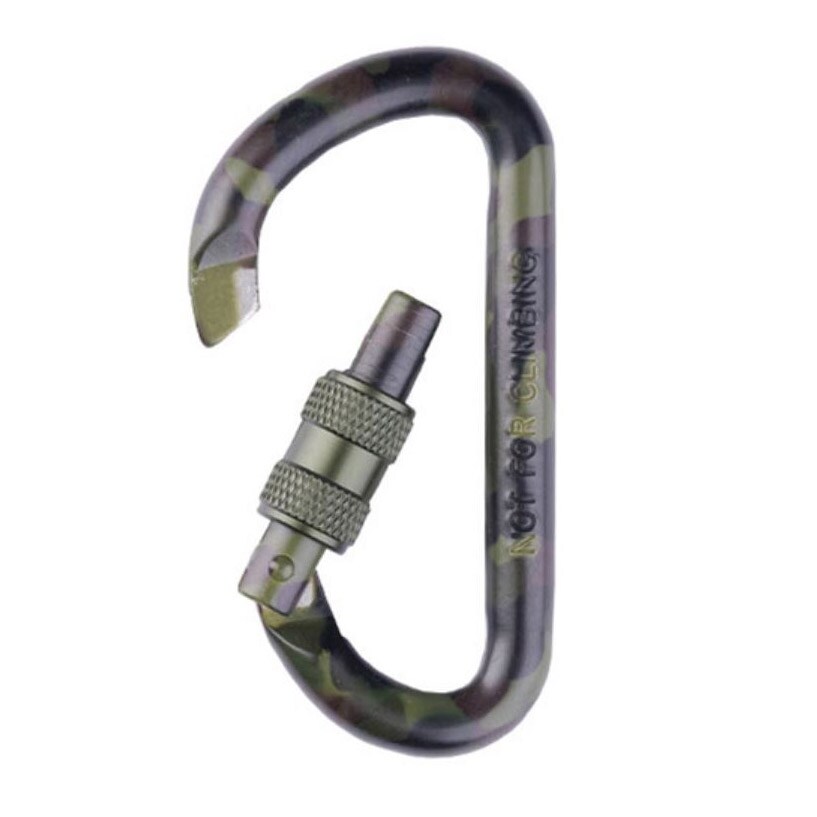 Mil-Tec - Aluminium Lock Karabinerhaken 80 mm - 2 Stk.