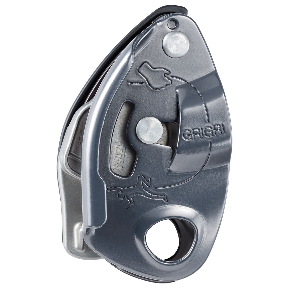 Petzl - GriGri - Sicherungsgerät mit Blockierunterstützung - Grey