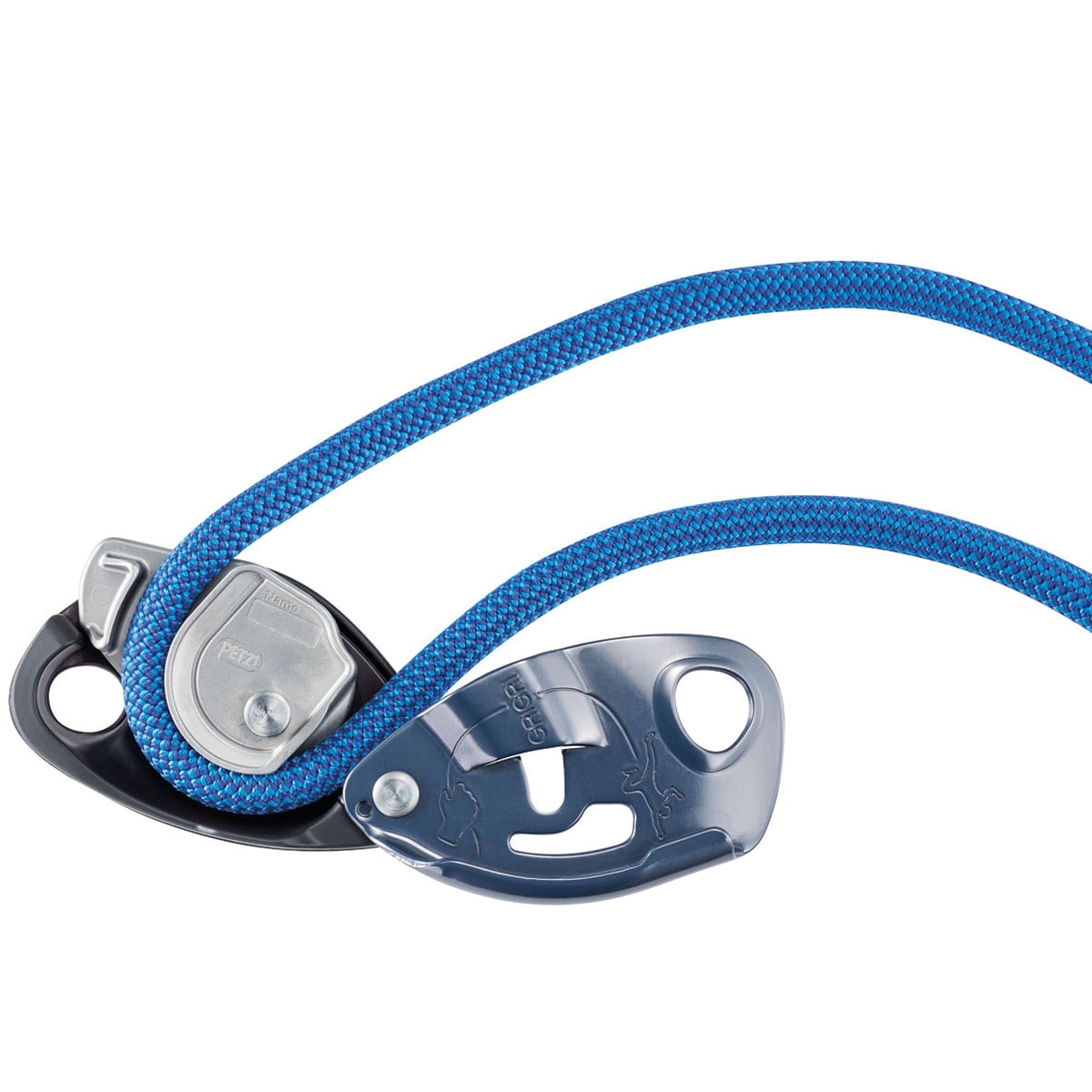 Petzl - GriGri - Sicherungsgerät mit Blockierunterstützung - Grey