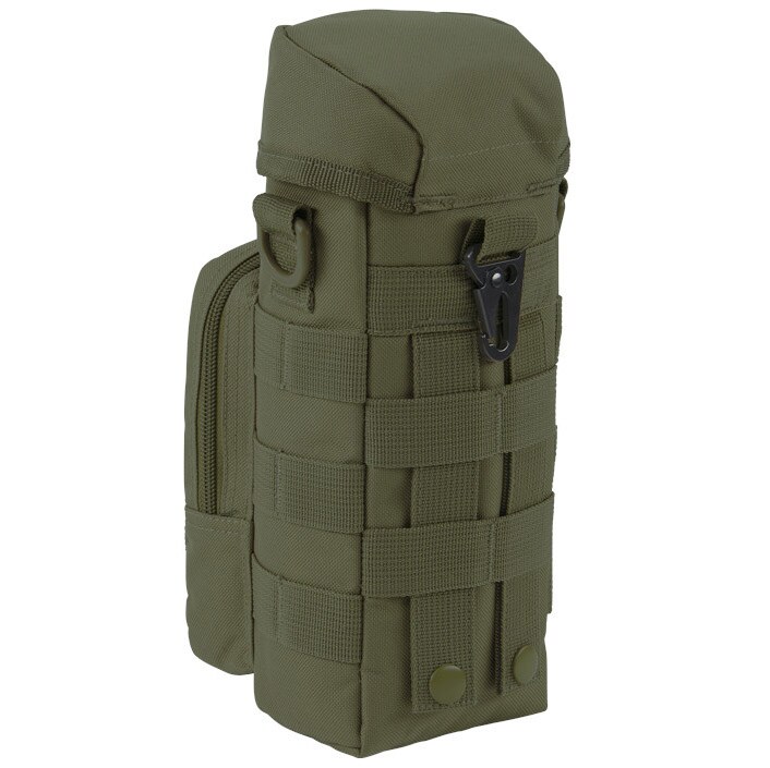 Brandit - Flaschentasche mit Zusatzfach - Bottle Holder II - Oliv