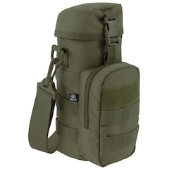 Brandit - Flaschentasche mit Zusatzfach - Bottle Holder II - Oliv