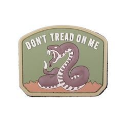 GFC Tactical - Don't Tread On Me - 3D-Aufnäher - coyote brown