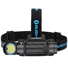 Olight - Perun 2 Cool White Kit Black - Stirn- und Winkeltaschenlampe mit Stirnband - 2500 Lumen