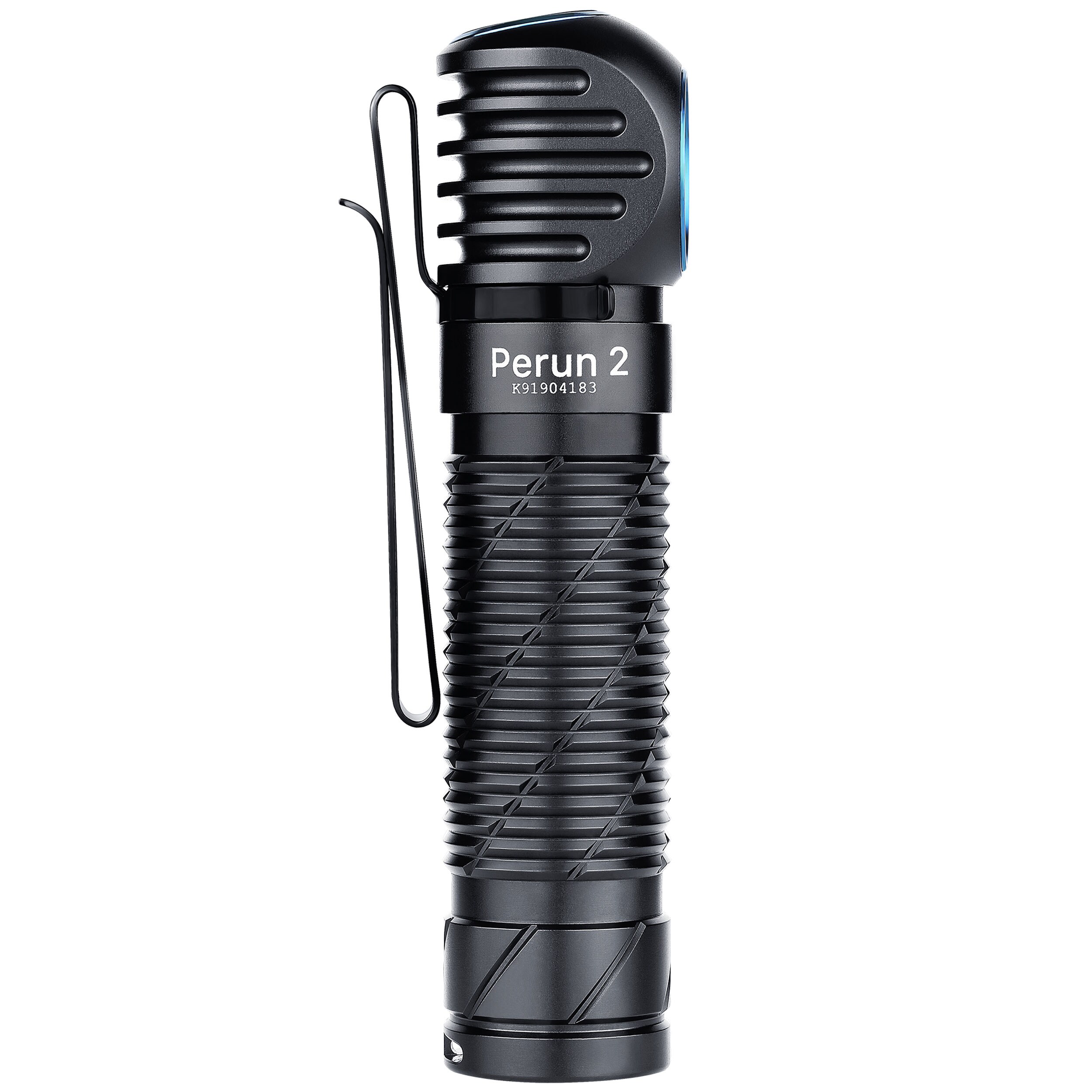 Olight - Perun 2 Cool White Kit Black - Stirn- und Winkeltaschenlampe mit Stirnband - 2500 Lumen