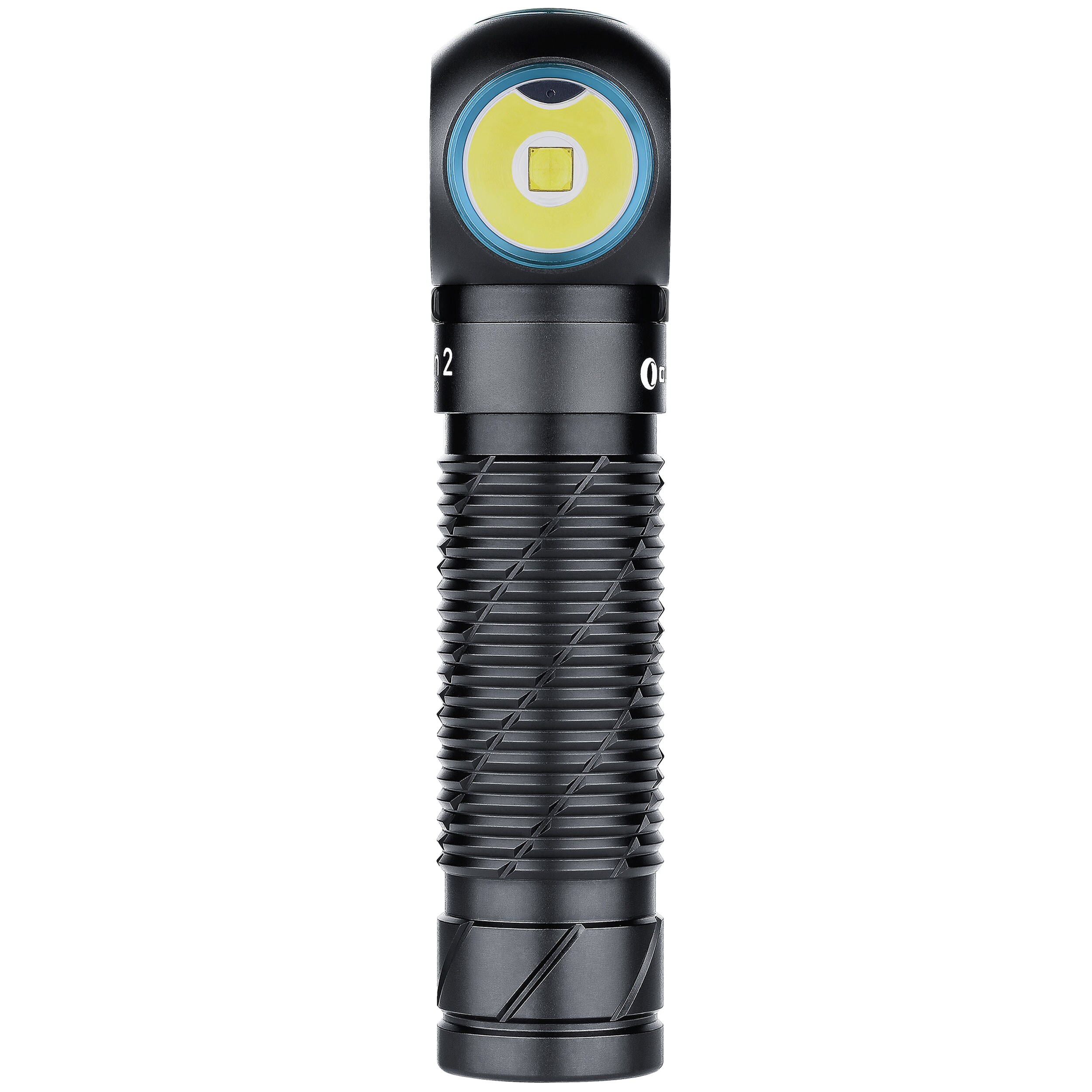 Olight - Perun 2 Cool White Kit Black - Stirn- und Winkeltaschenlampe mit Stirnband - 2500 Lumen