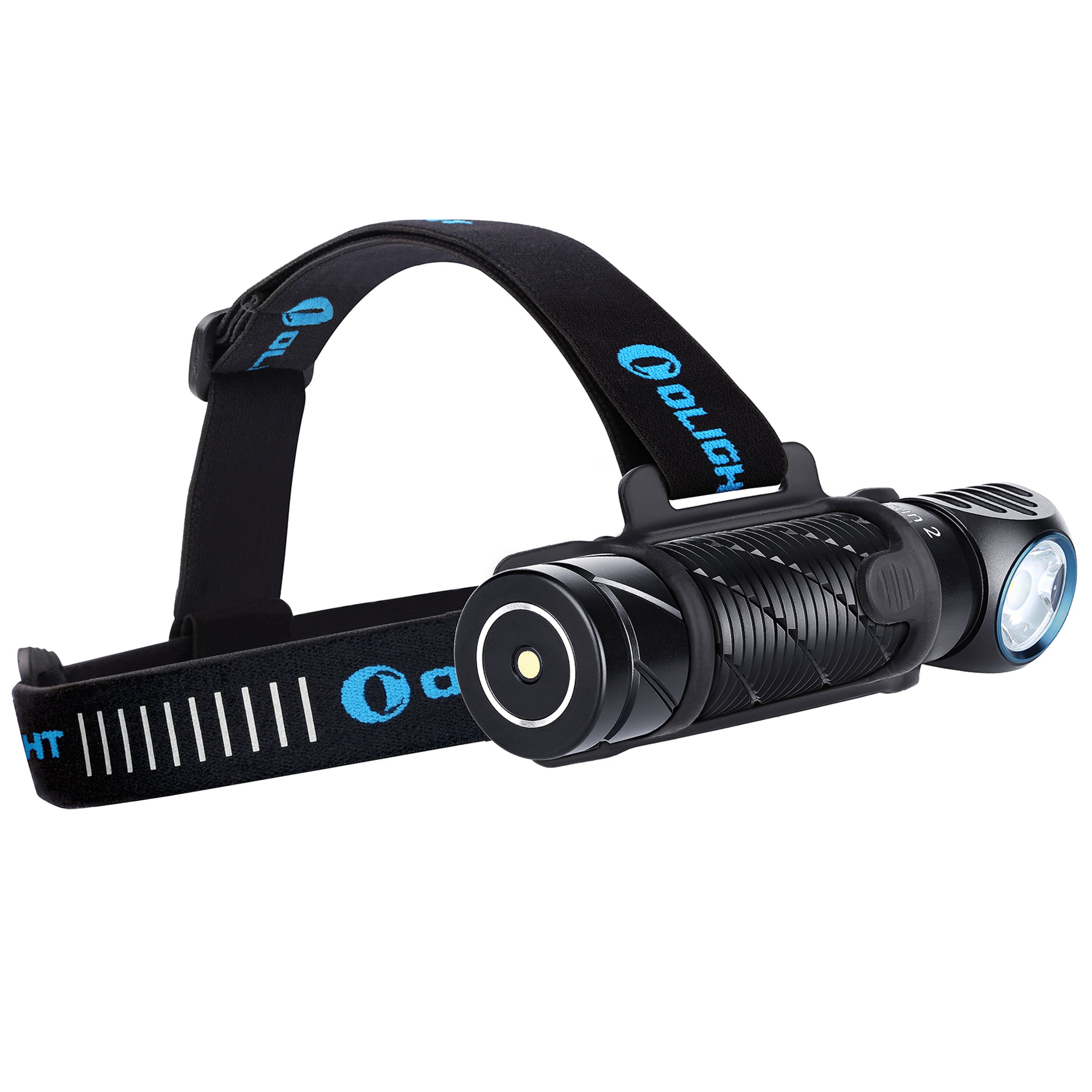Olight - Perun 2 Cool White Kit Black - Stirn- und Winkeltaschenlampe mit Stirnband - 2500 Lumen