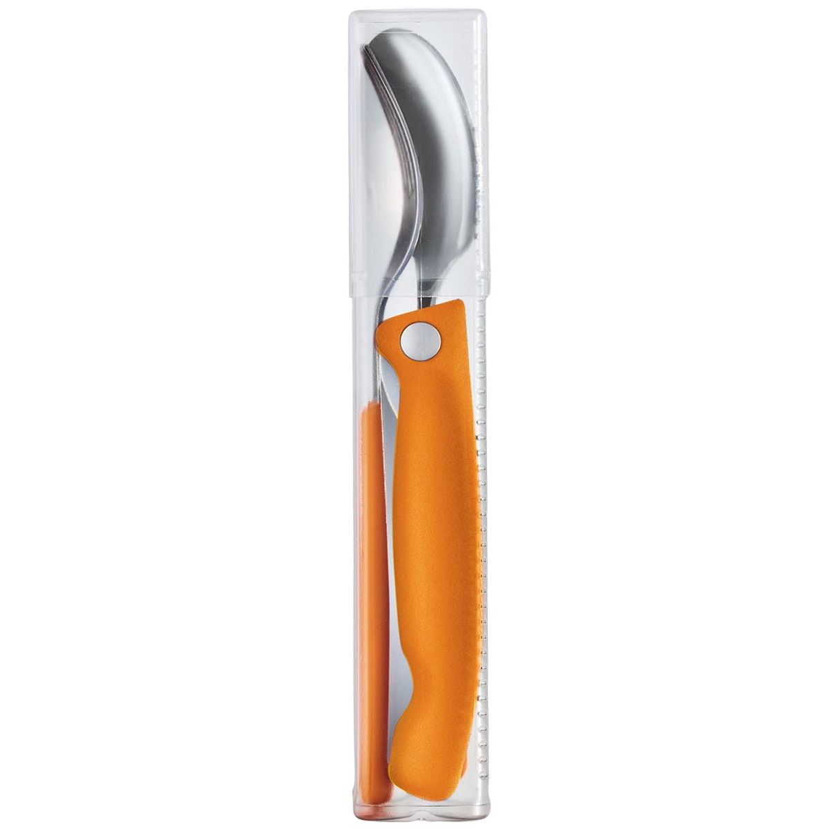  Victorinox Set - Klappmesser, Gabel, Löffel - Orange