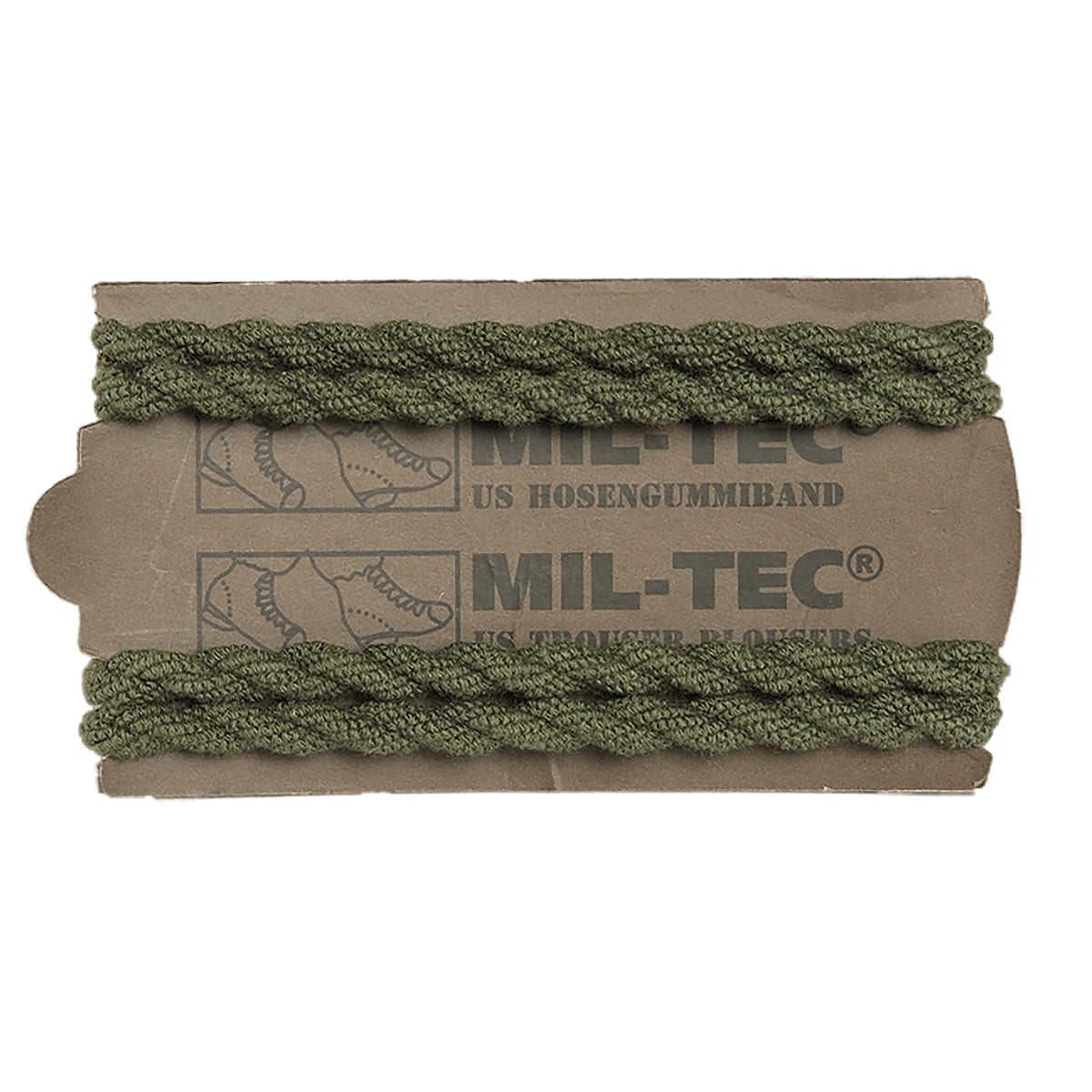 Mil-Tec - Hosengummiband - Olive - 2 Paar