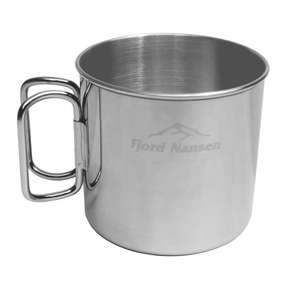 Fjord Nansen - Brann - Stahlbecher - Silver