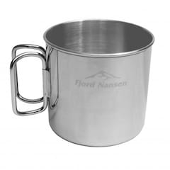 Fjord Nansen - Brann - Stahlbecher - Silver