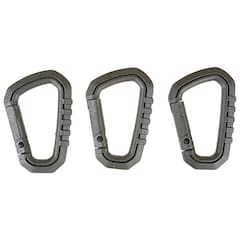 FMA - Karabinerhaken - Black - 3 Stk.