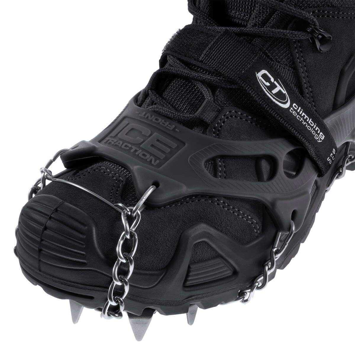 Climbing Technology - Ice Traction Plus - Wandergrödel XL (44-47) - schwarz