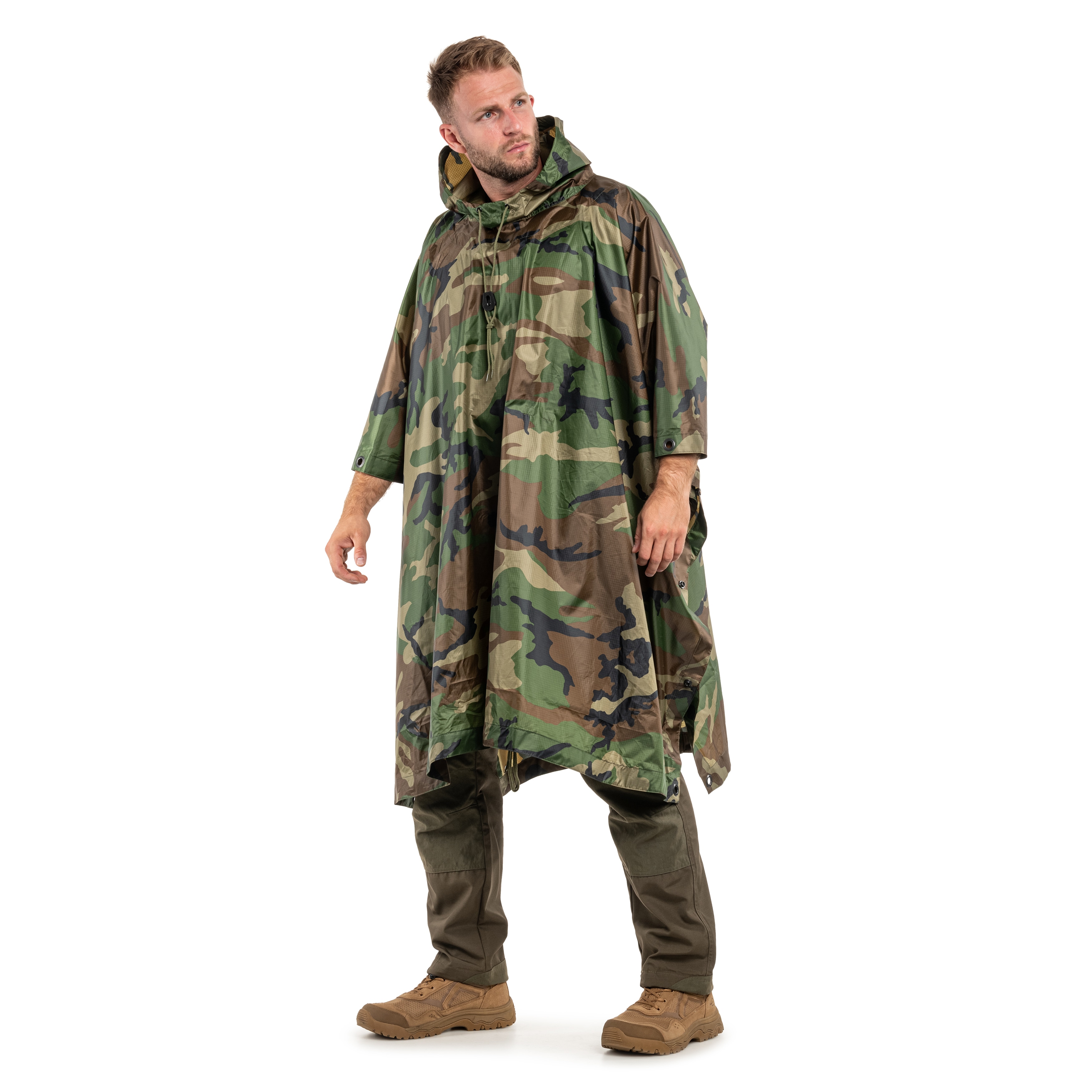 Helikon-Tex - Poncho - Woodland US