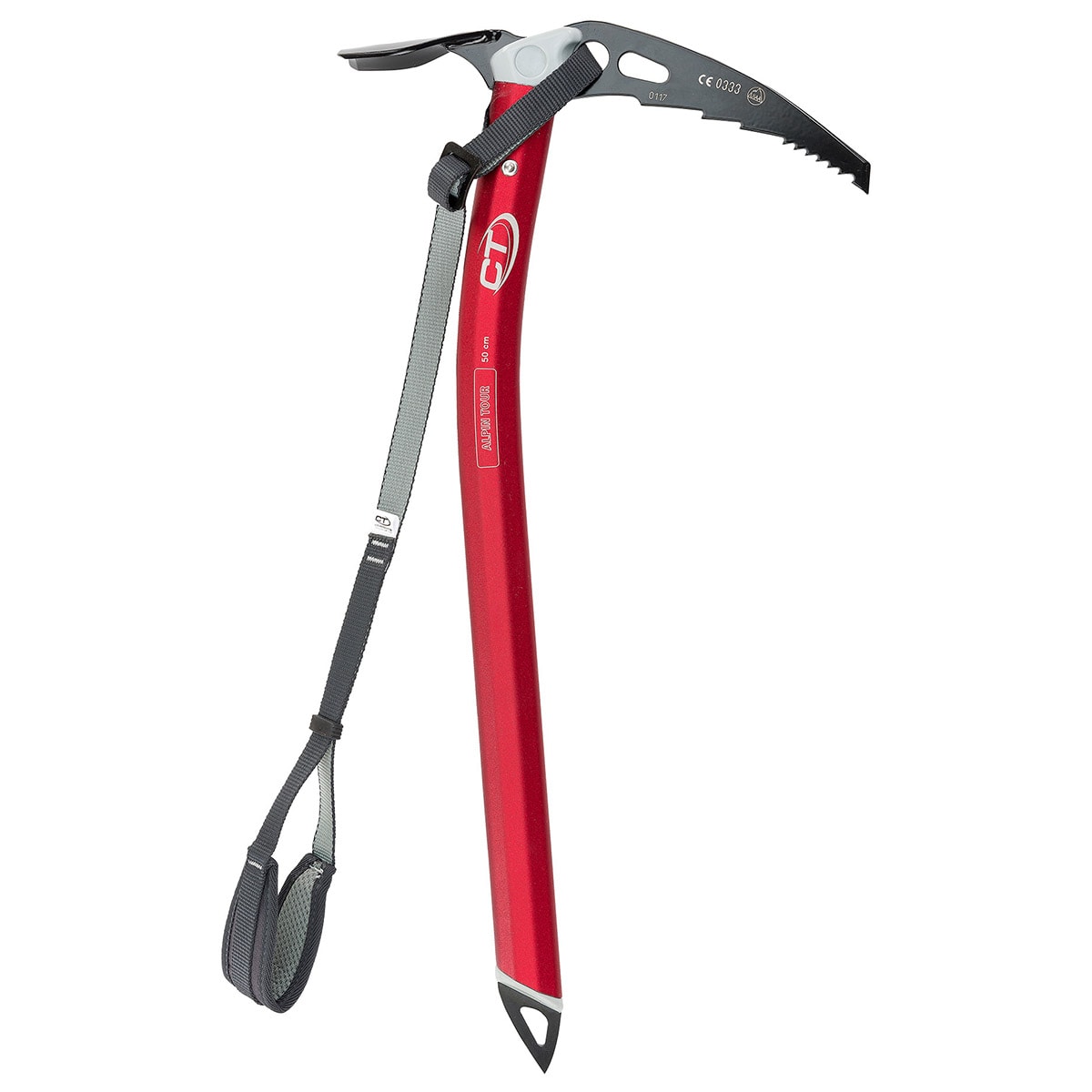 Climbing Technology - Alpin Tour 50 cm - Touristischer Pickel - Rot