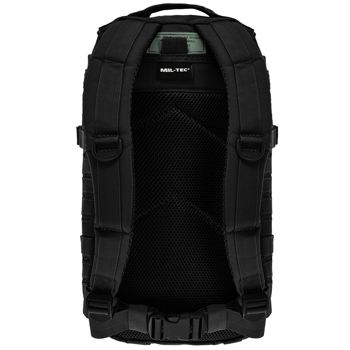 Mil-Tec - Assault Pack Laser Cut Small - Rucksack 20 l - Black 