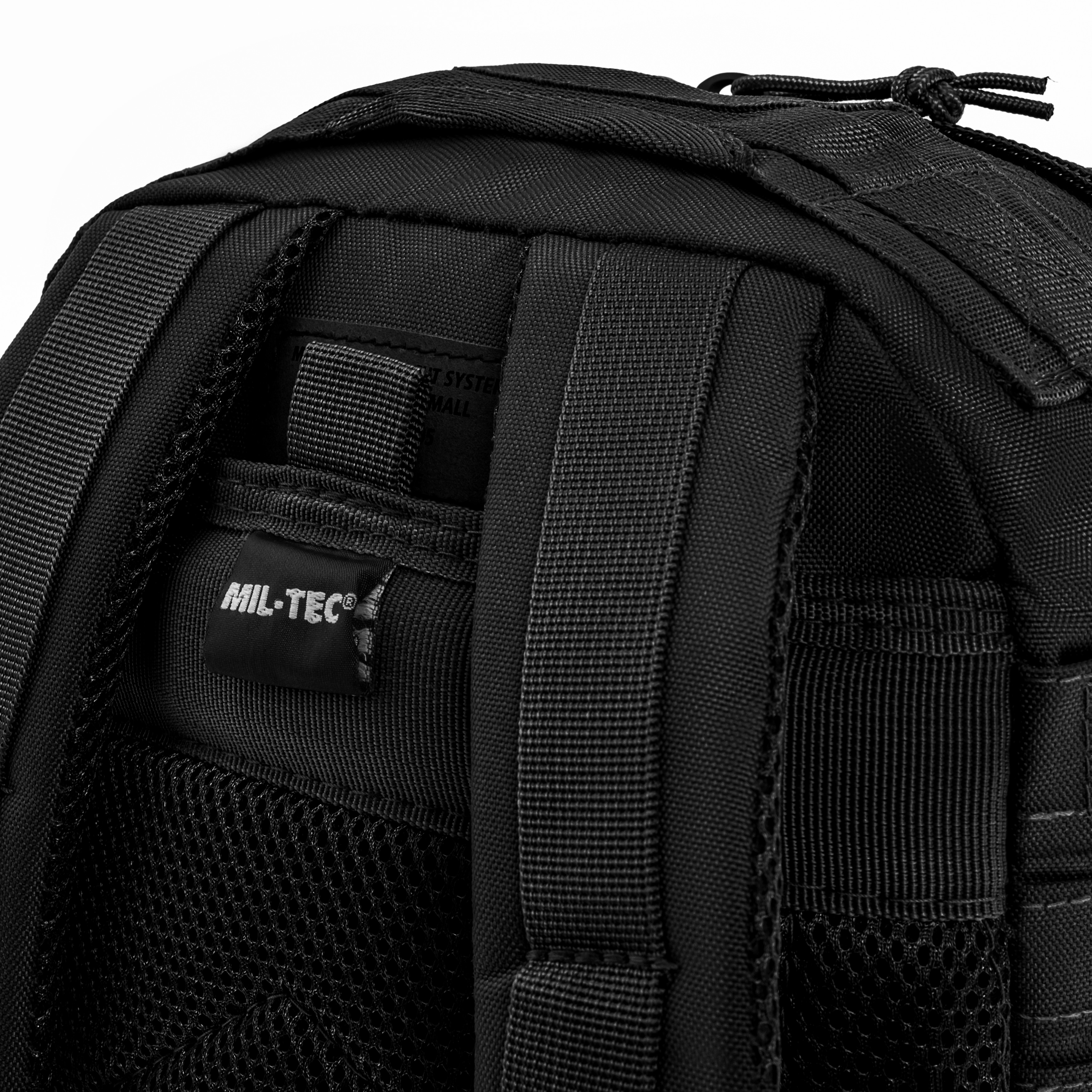 Mil-Tec - Assault Pack Laser Cut Small - Rucksack 20 l - Black 