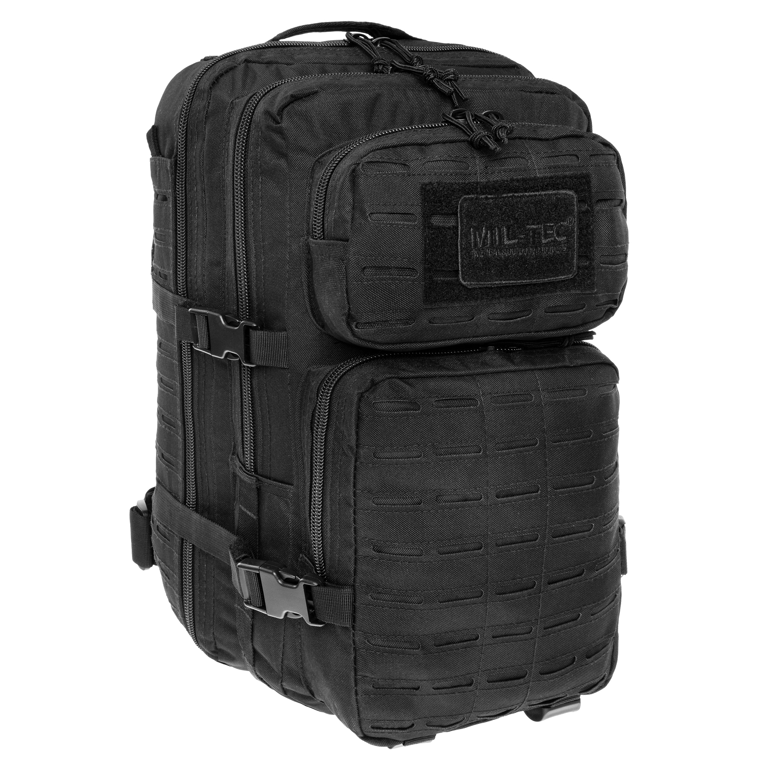 Mil Tec Assault Pack Laser Cut Large Rucksack 36 l Black