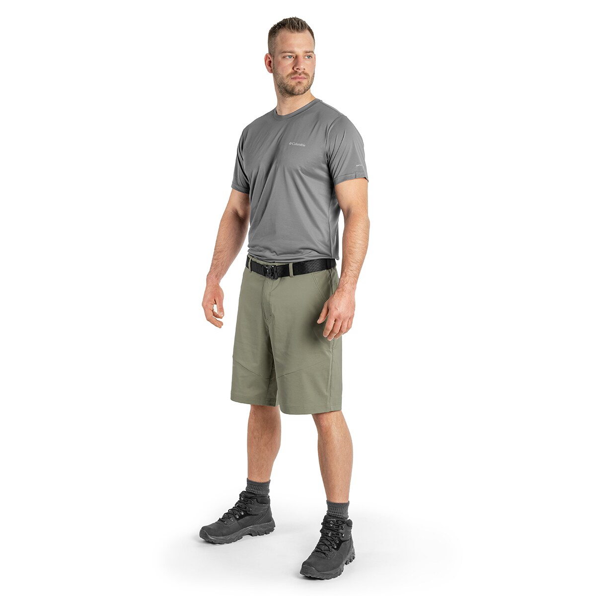 Columbia - Tech Trail - Shorts - Stone Green