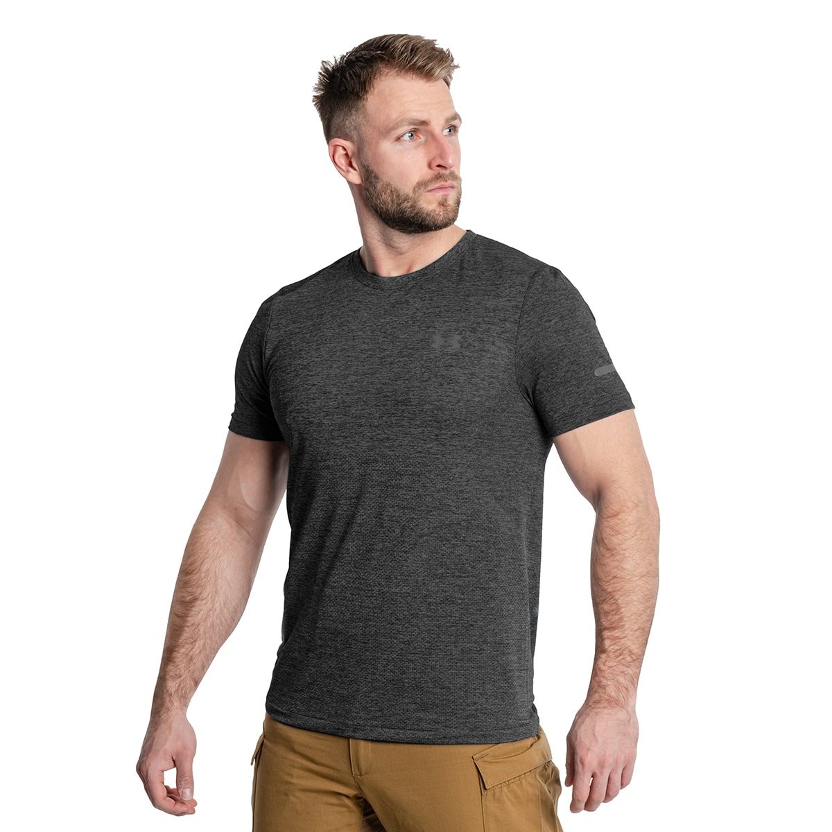 Under Armour - Seamless Stride - Thermo-T-Shirt - Black/Reflective