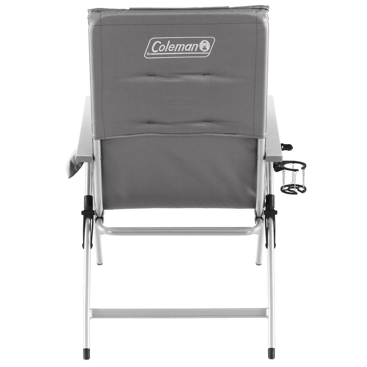 Coleman - 5 Position Padded Aluminium - Campingstuhl - Grey